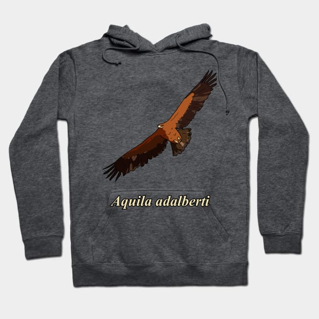 Iberian imperial eagle Hoodie by lleganyes